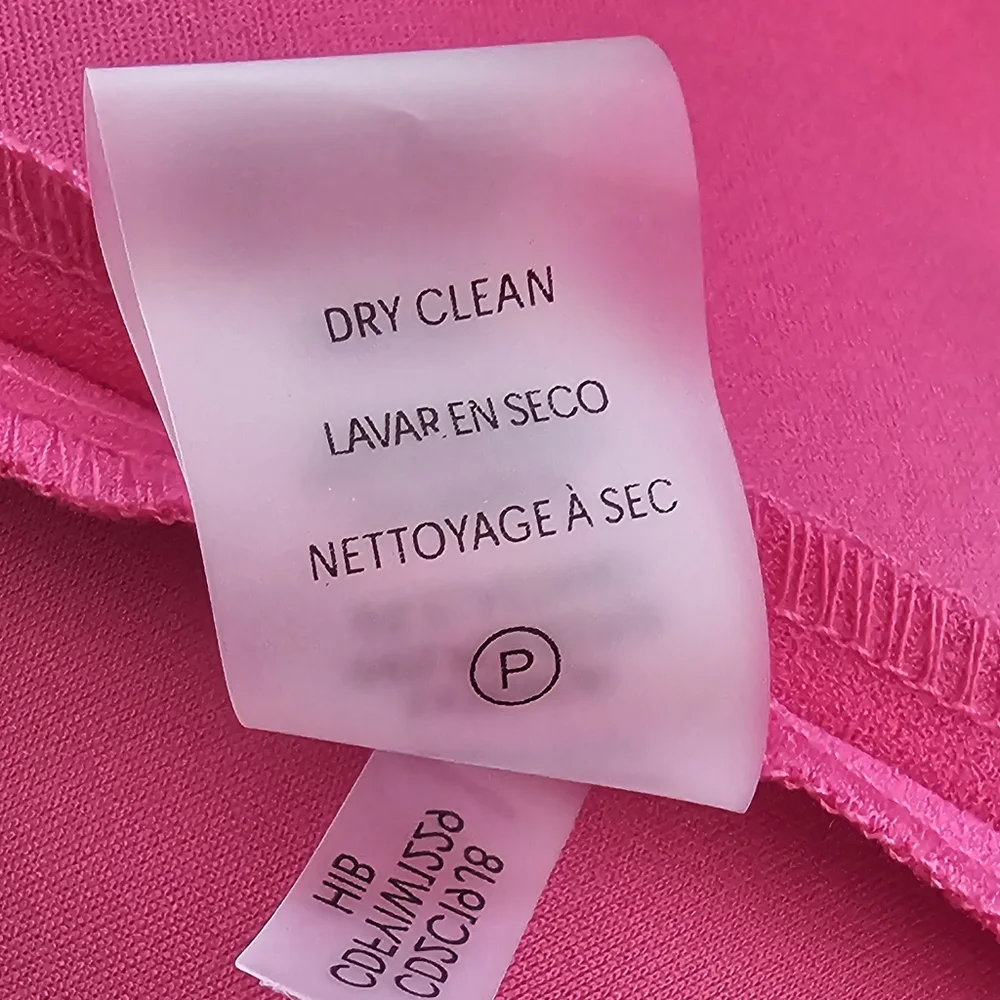 Calvin Klein Sleeveless Midi Dress in Hibiscus Pink Size 10 - Picture 6 of 7